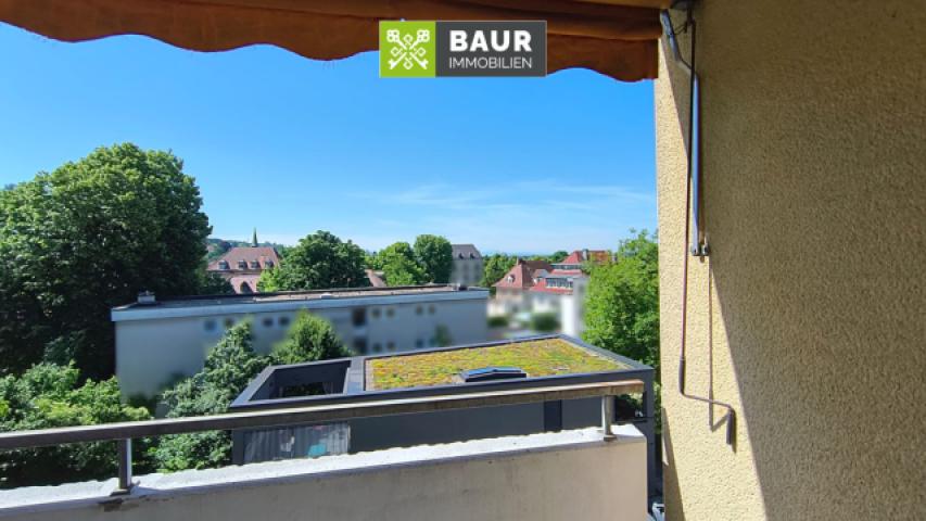 Balkon Ausblick