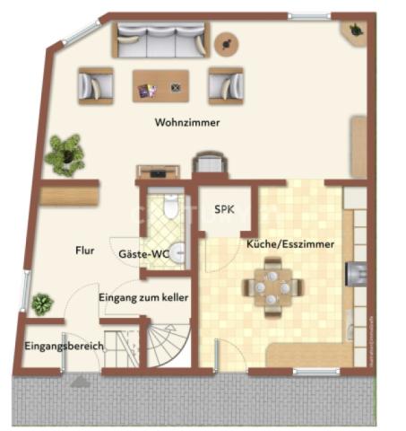 Grundriss Erdgeschoss