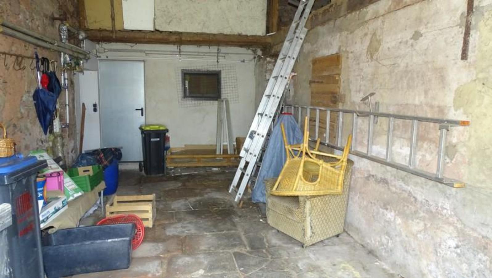 früher Stall Garage