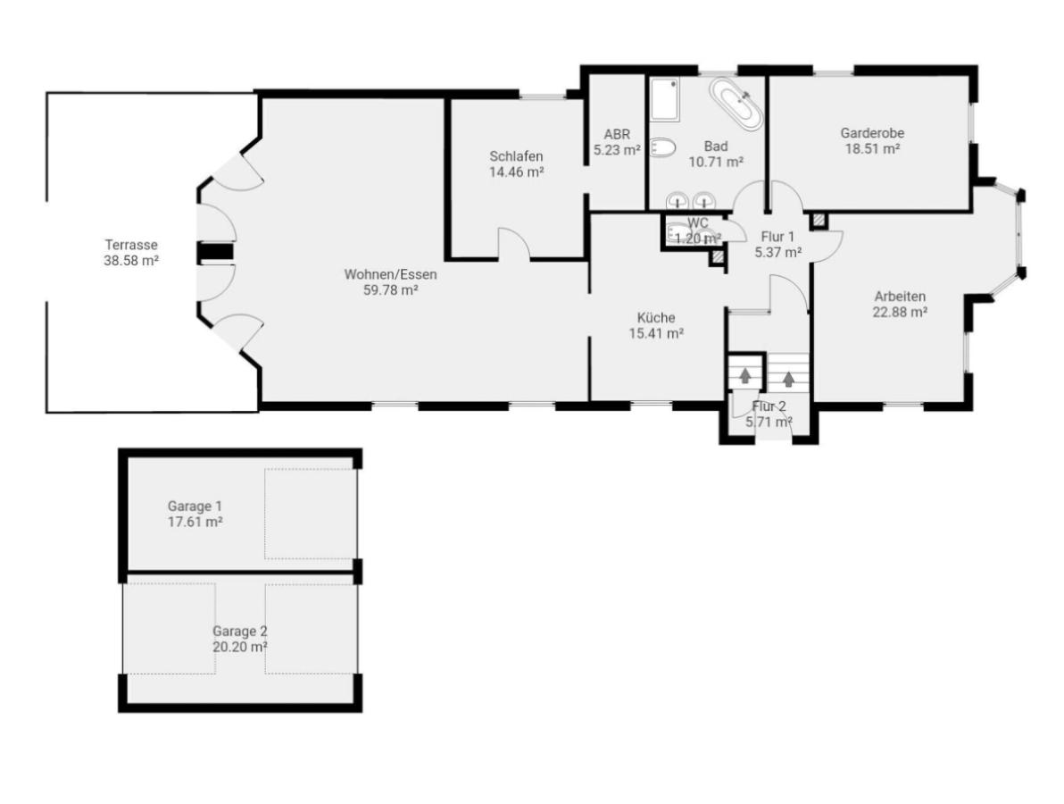 WRS Immobilien Babenhausen - Grundriss - Erdgeschoss