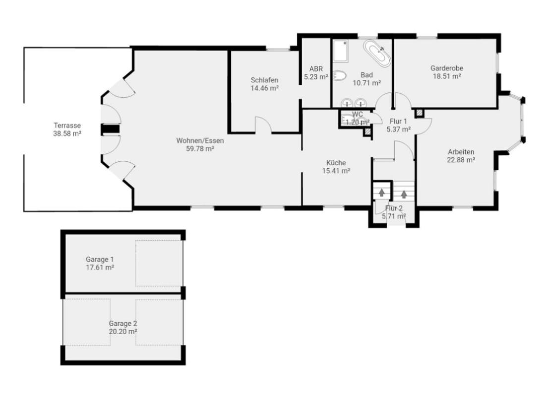 WRS Immobilien Babenhausen - Grundriss - Erdgeschoss