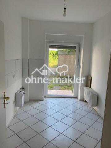 Küche mit Blick auf Stellplatz