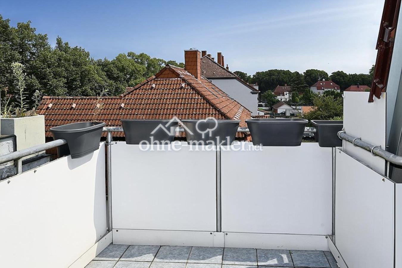 Balkon mit schöner Aussicht