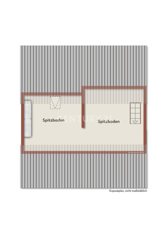 Grundriss Spitzboden