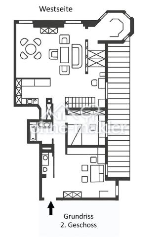 Grundriss unten