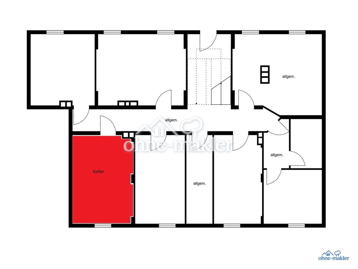 Grundriss Keller