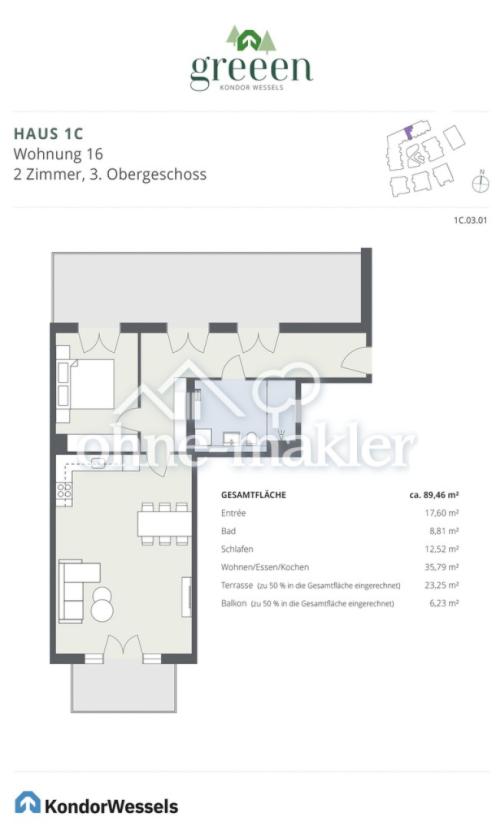 Wohnungsgrundriss