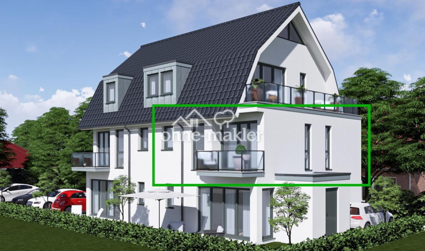 Ansicht-Balkonwohnung 2.3