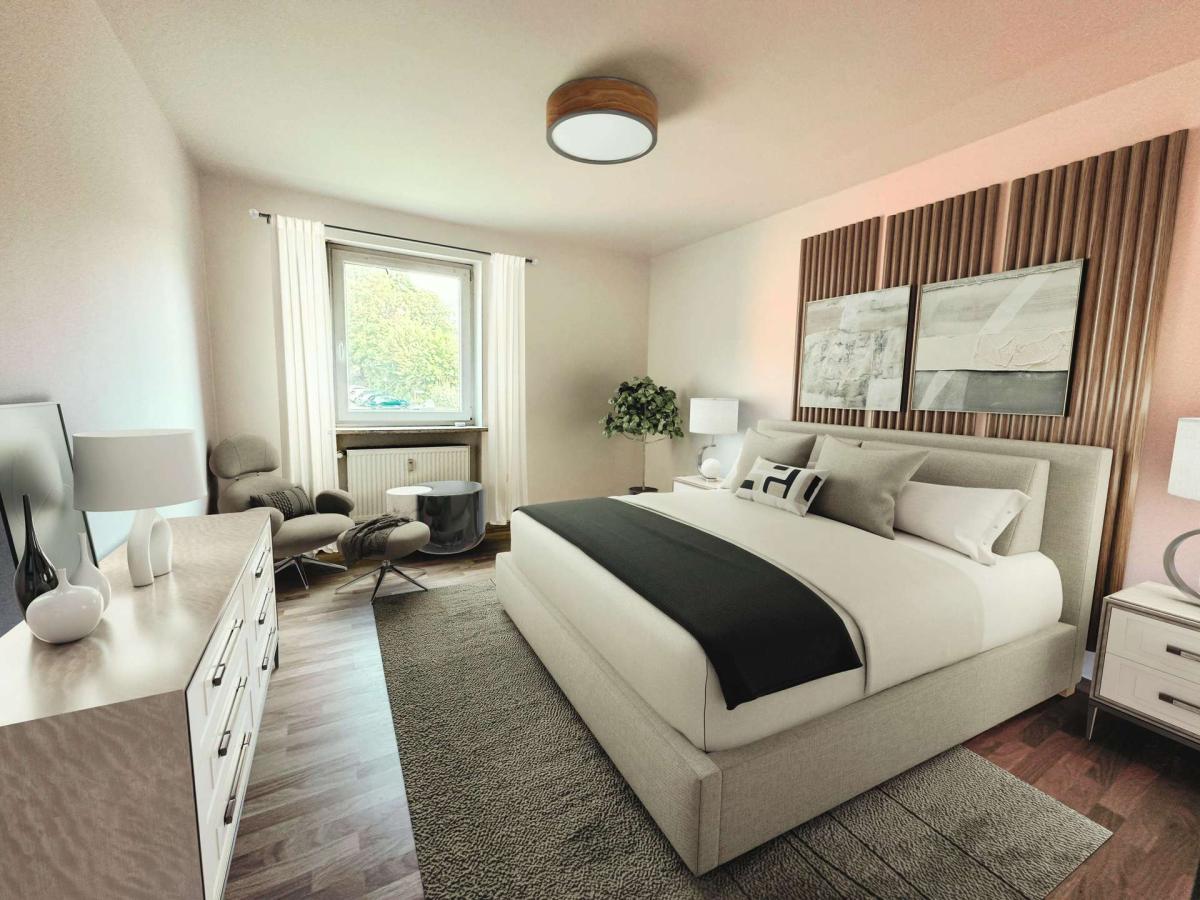 Virtuelle Möblierung Schlafen