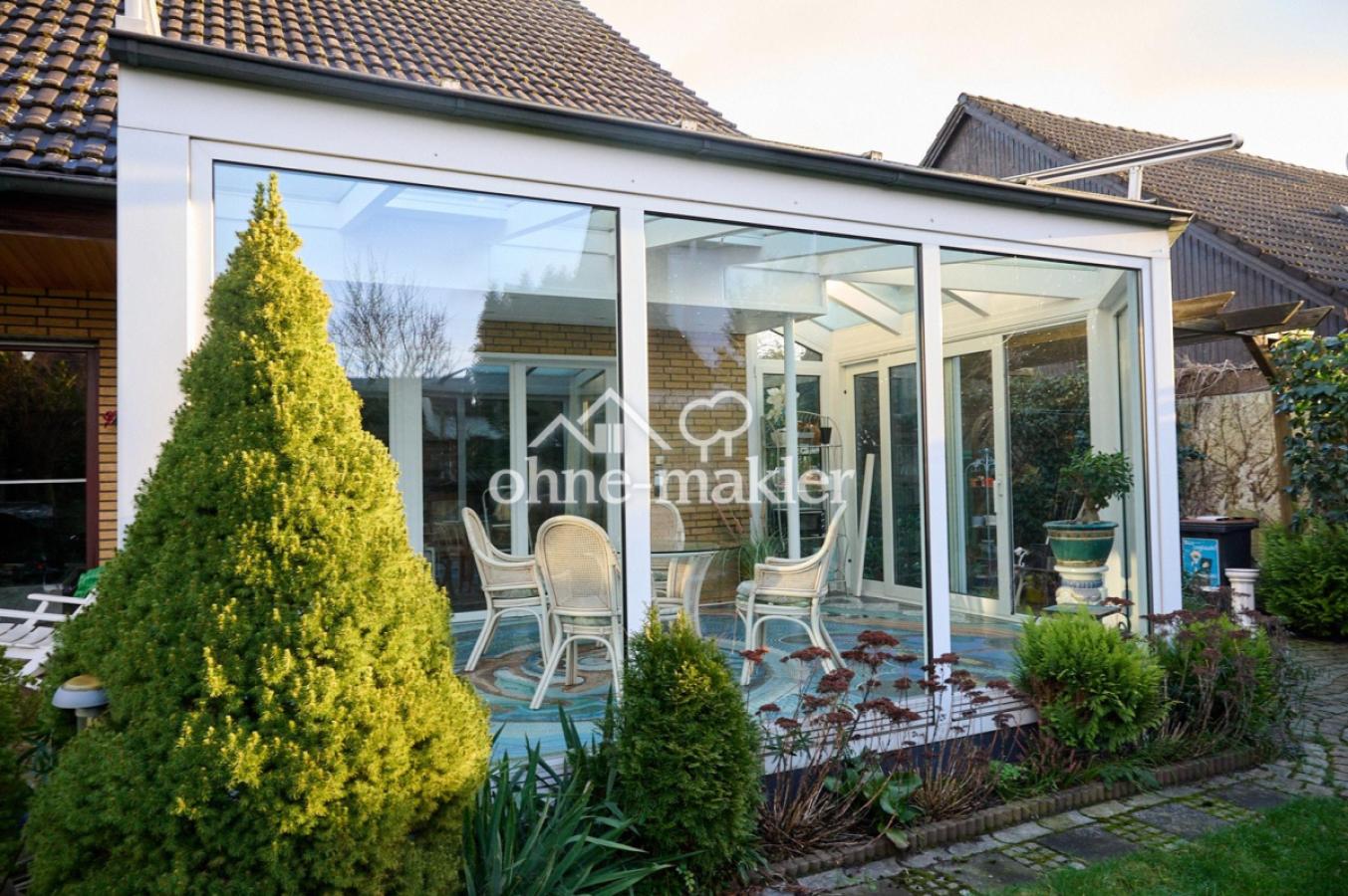 Wintergarten mit Mosaik