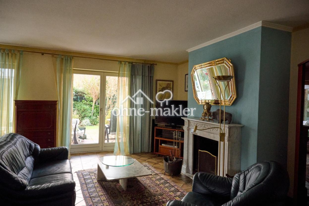 Kamin, Zugang Terrasse