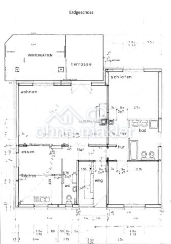 Erdgeschoss / Hauptwohnung