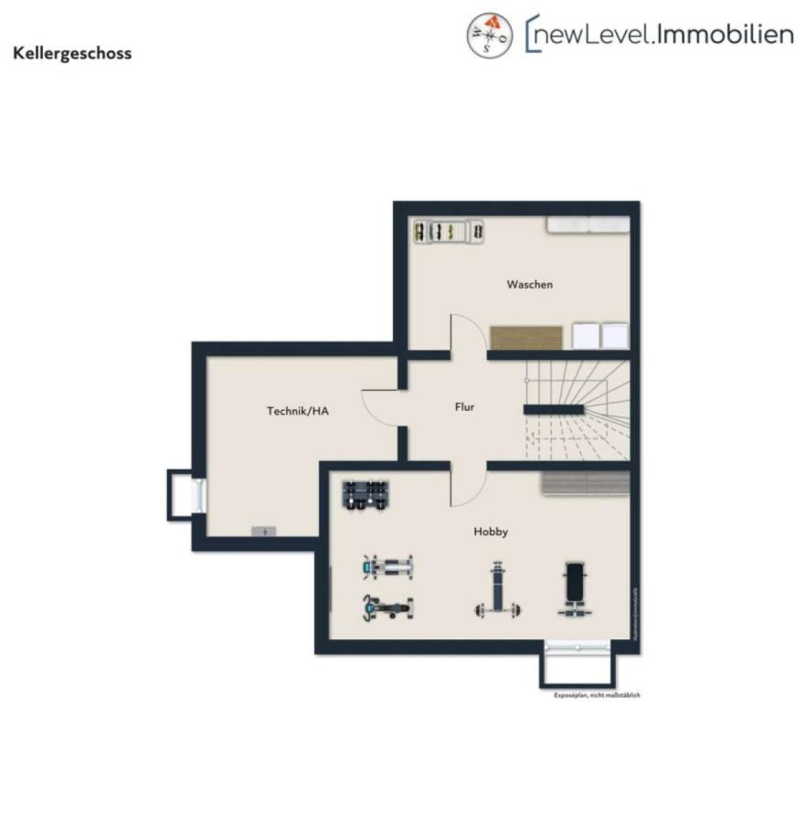 Grundriss - Kellergeschoss