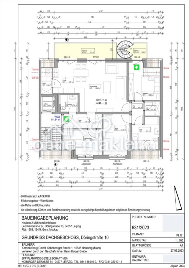 Penthouse Döringstr. 10