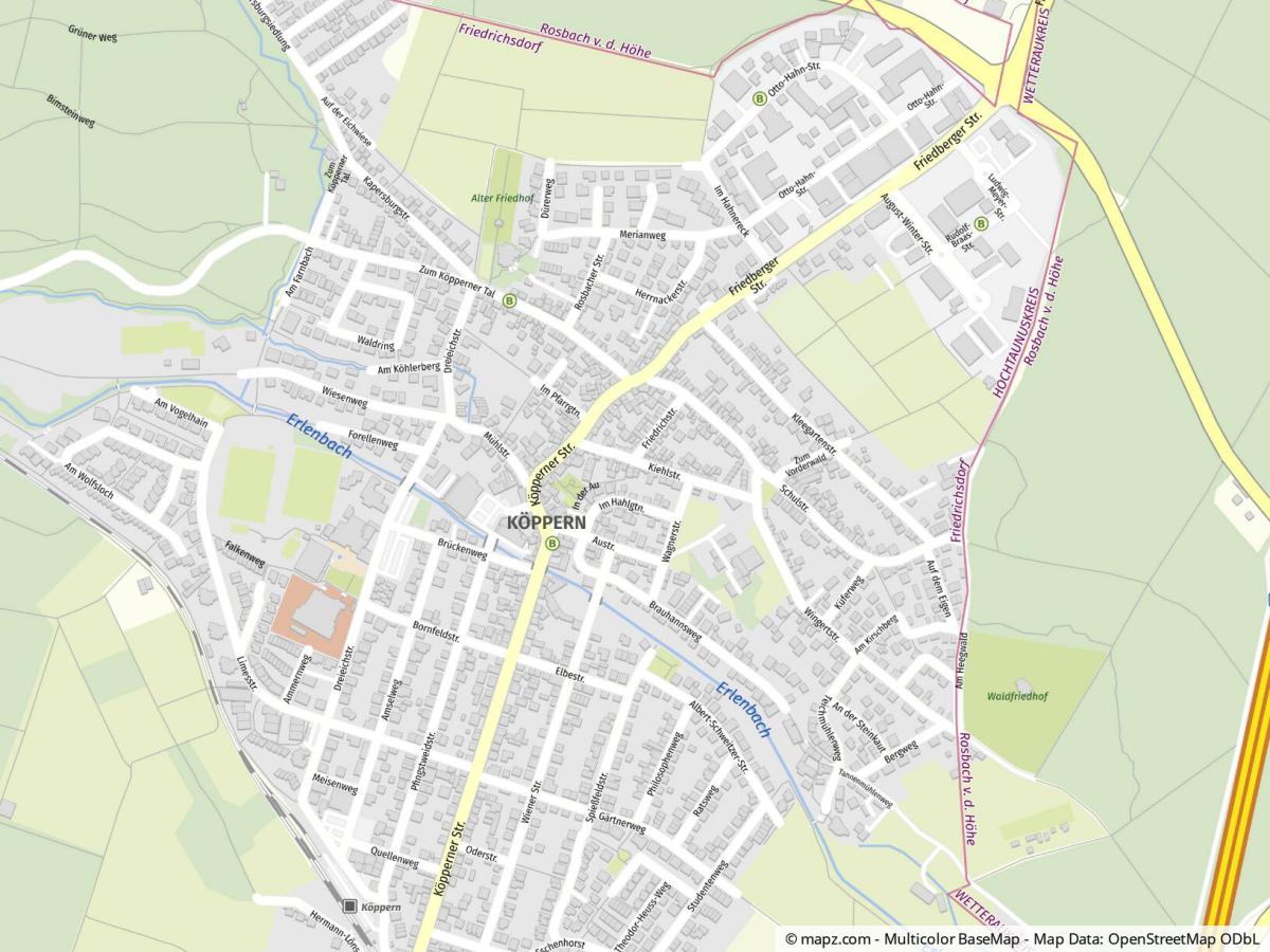 Kartenausschnitt