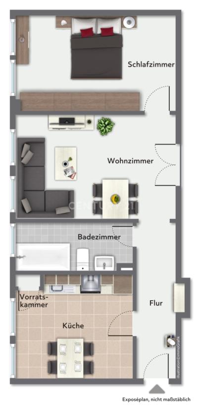 Grundriss möbiliertDINA4