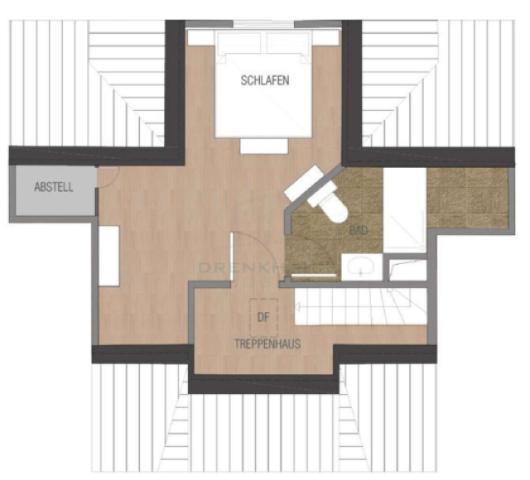 Grundriss Spitzboden