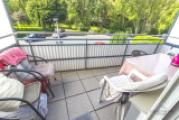 Gepflegter Balkon direkt am Wohnraum