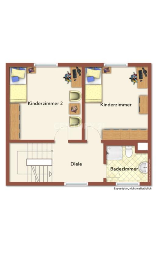 Grundriss Obergeschoss