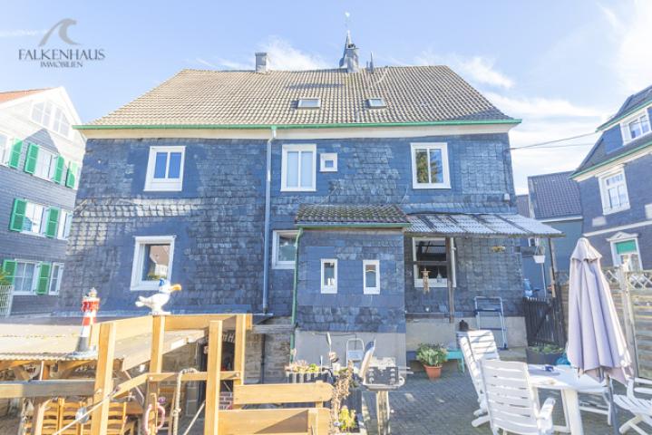 Hintere Fassadenansicht