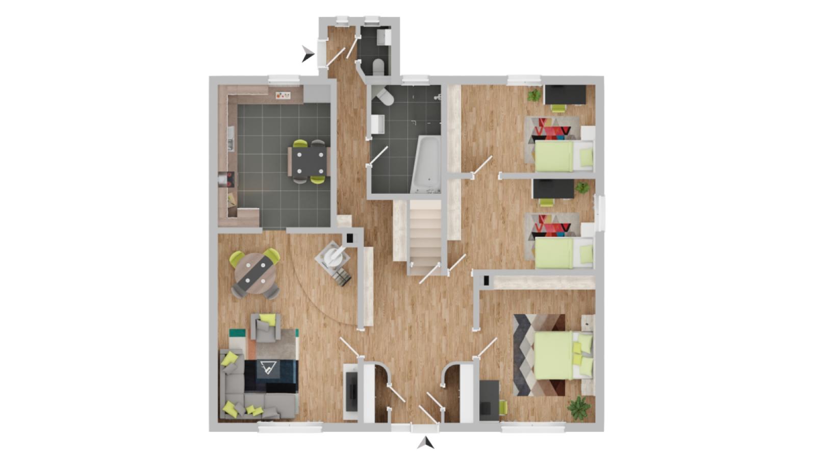 Grundriss Erdgeschoss