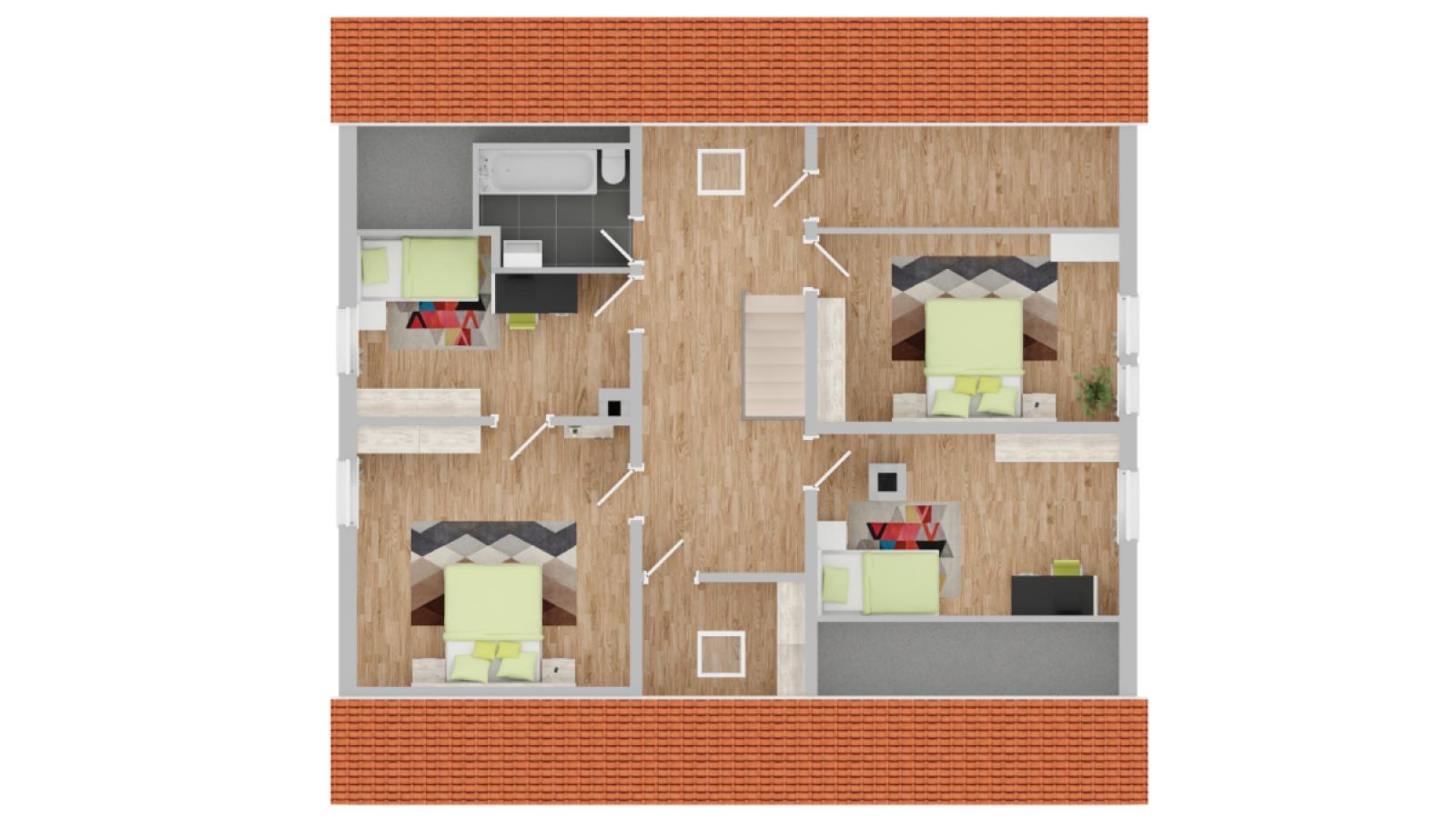 Grundriss 2. Obergeschoss