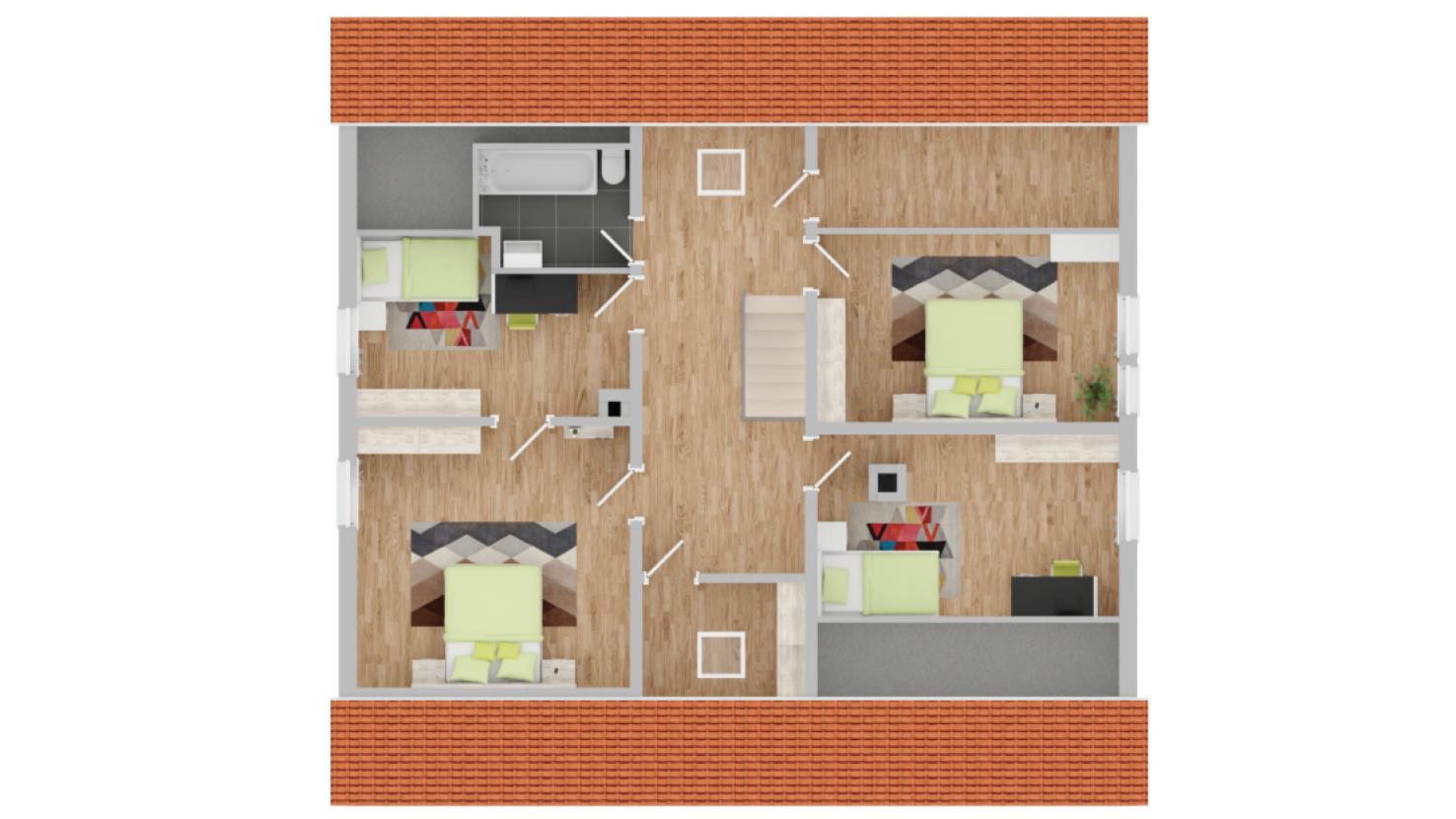 Grundriss 2. Obergeschoss