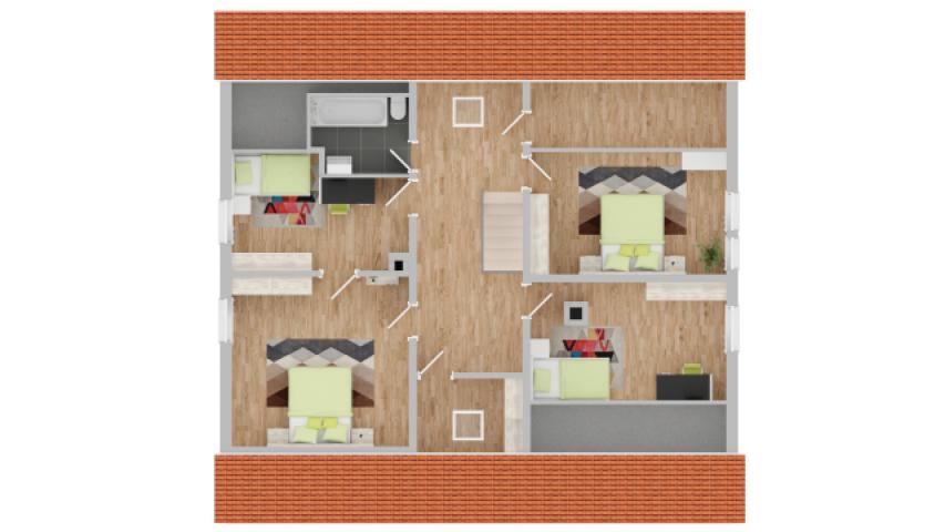 Grundriss 2. Obergeschoss