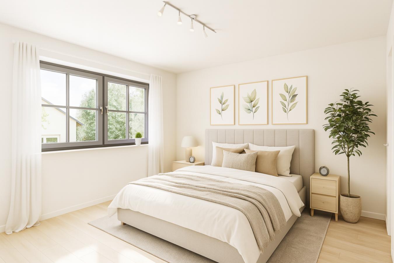 Schlafen - virtuelles Staging