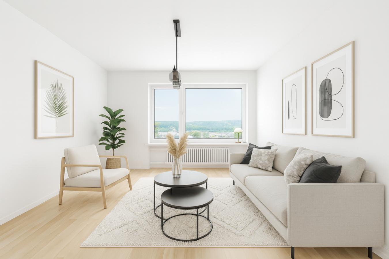 Wohnen/Schlafen - virtuelles Staging