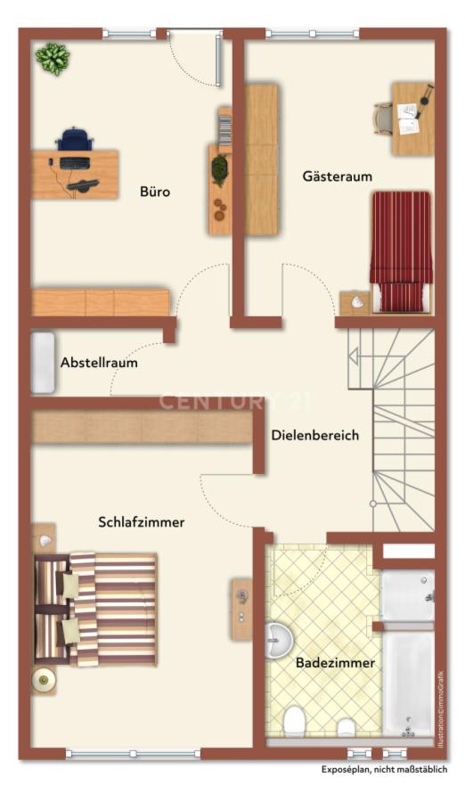 Grundriss Obergeschoss