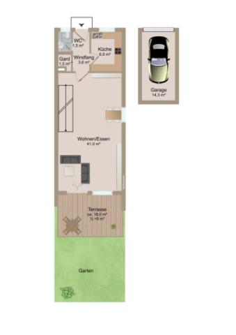 Grundriss Erdgeschoss