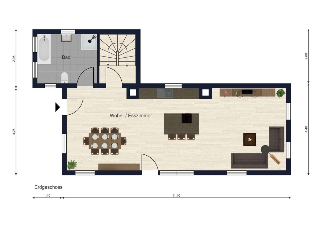 Grundrisse Erdgeschoss
