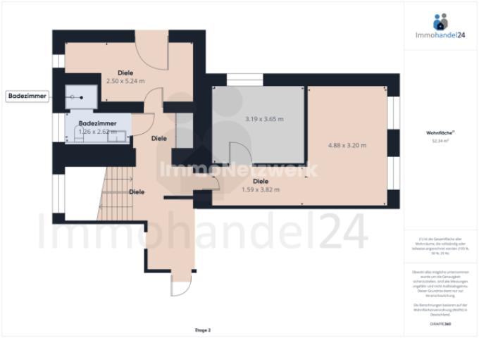 Grundriss 1 OG hinten