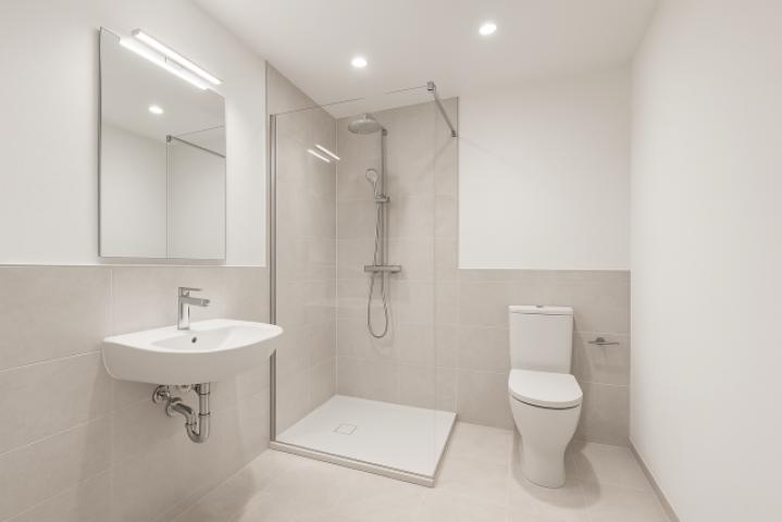 Duschbad nach Sanierung 