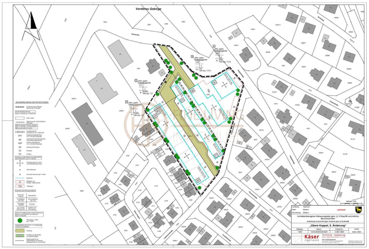 Bebauungsplan Obere Kappel