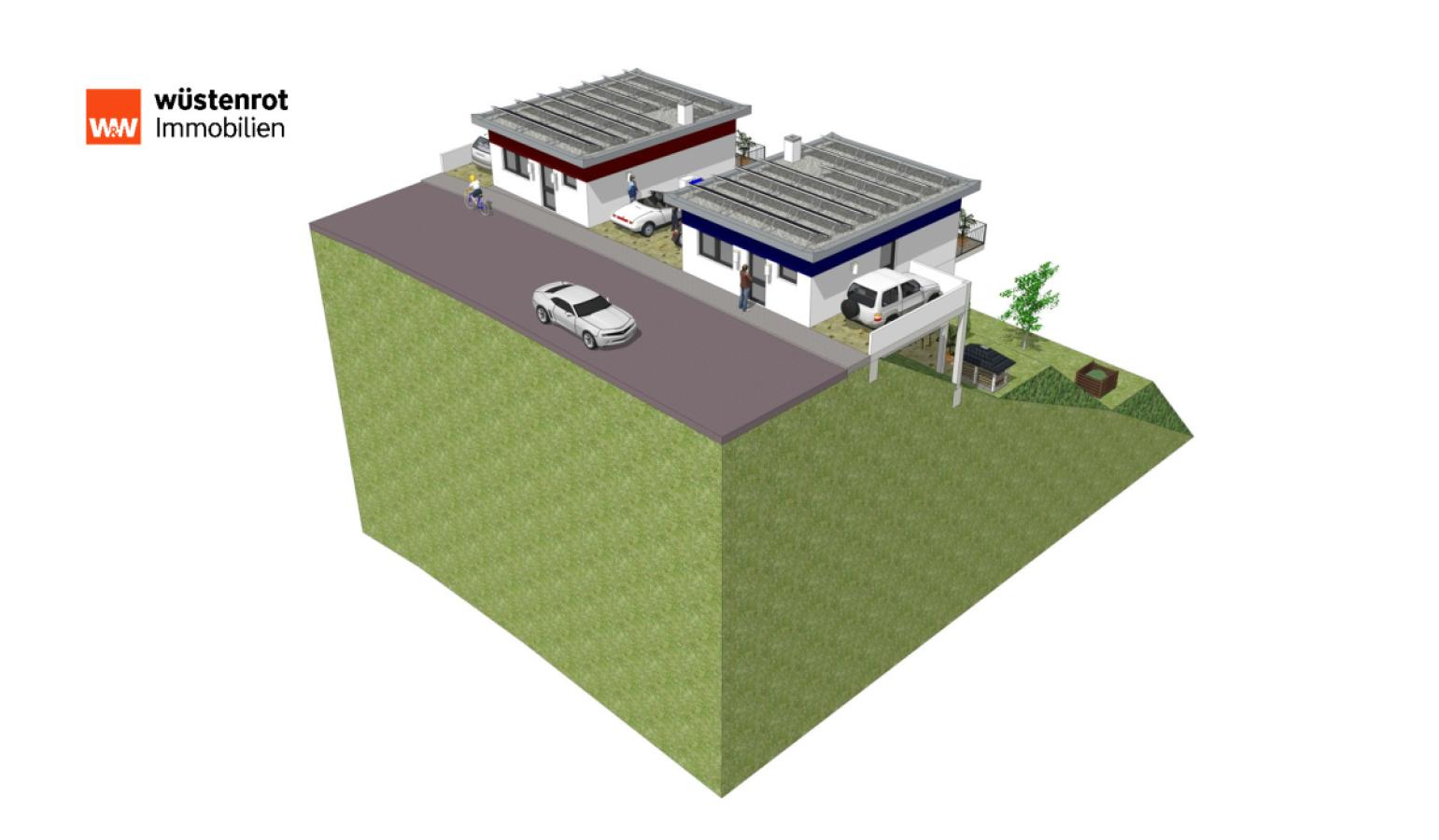 Visualisierung Straßenansicht