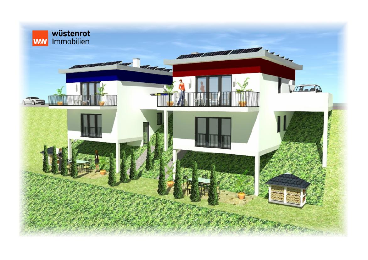 Visualisierung Gartenseite