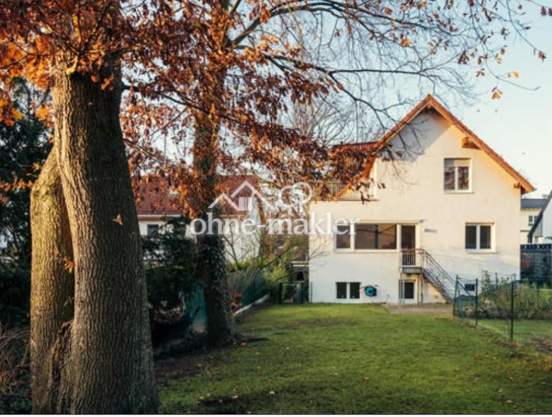 Garten, Blick aufs Haus