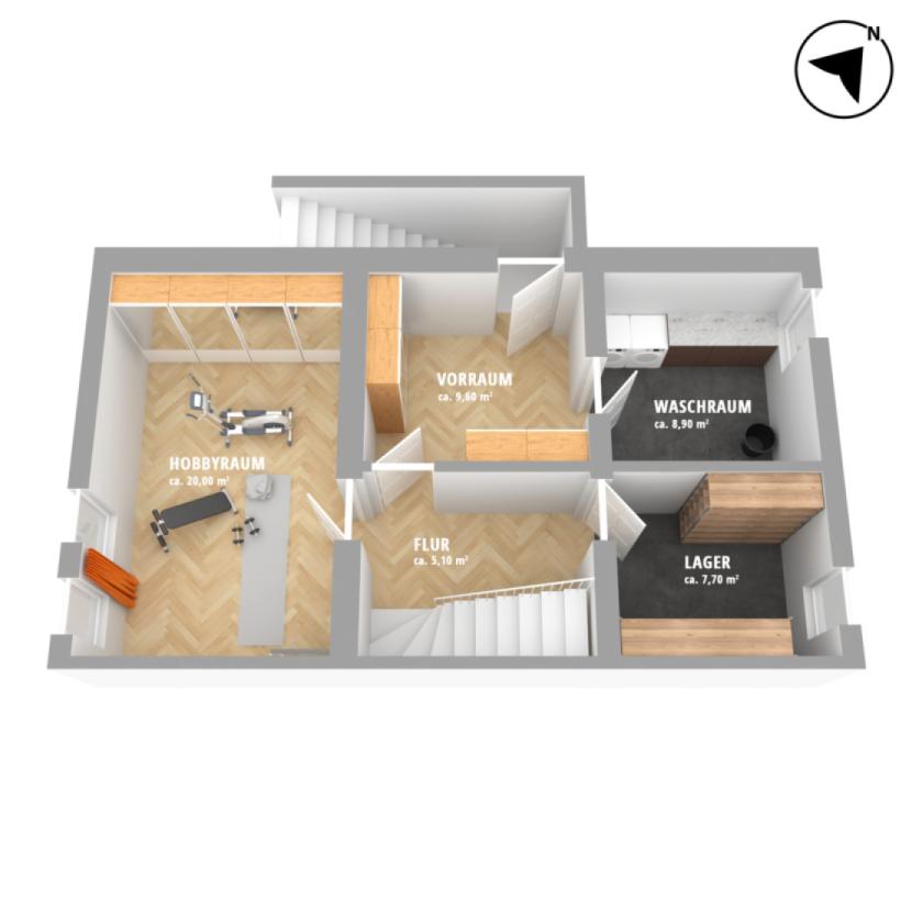 Grundriss Kellergeschoss