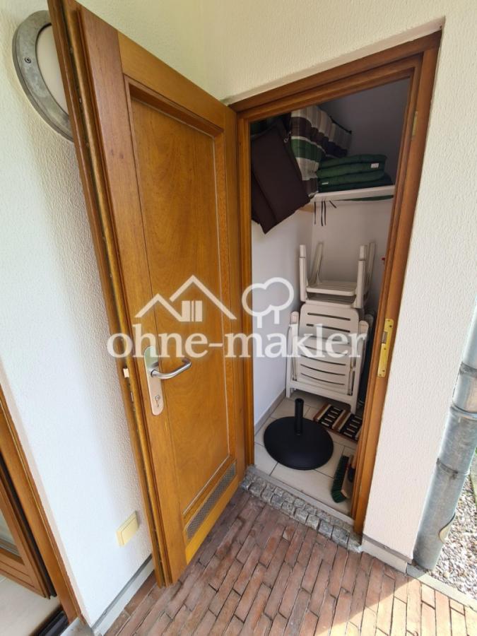 Äußerer Abstellraum Terrasse