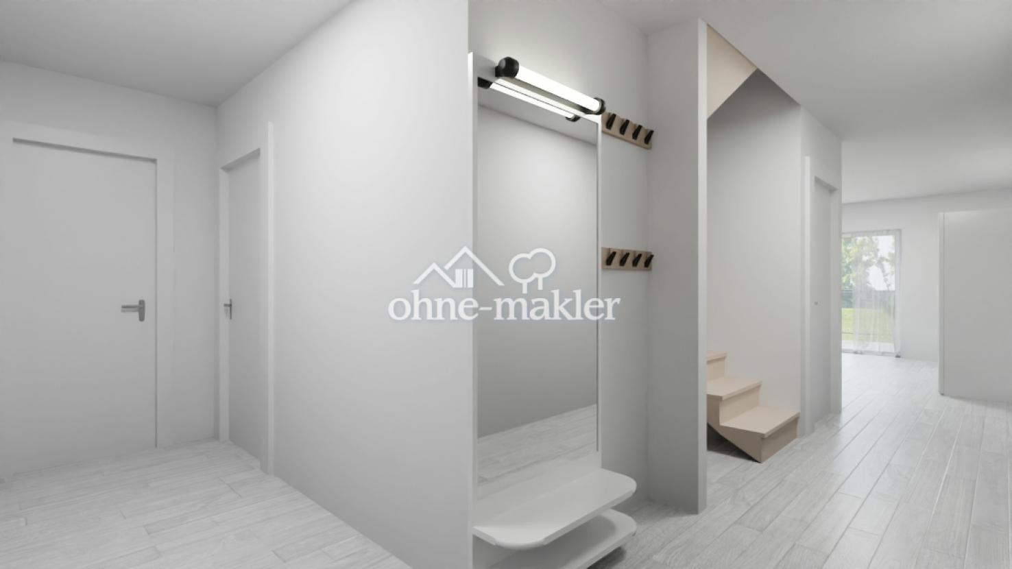 Visualisierung 1. DG Flur