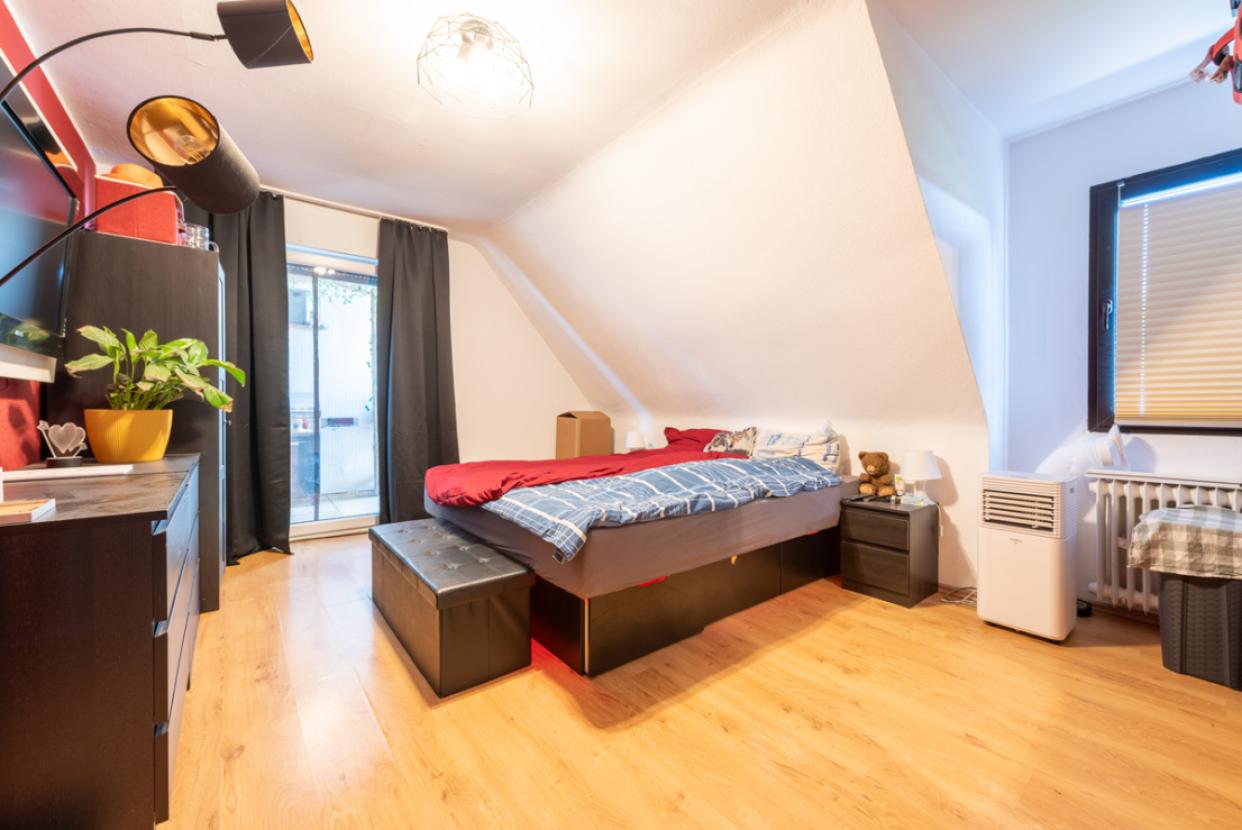 Hinterhaus 1.OG, Schlafzimmer