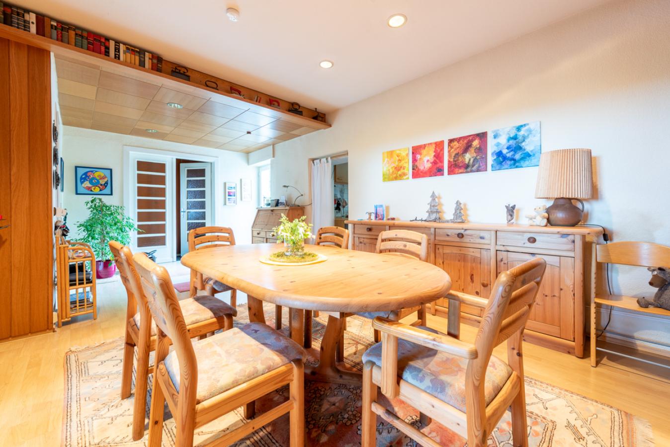 Vorderhaus EG, Ansicht Essbereich 