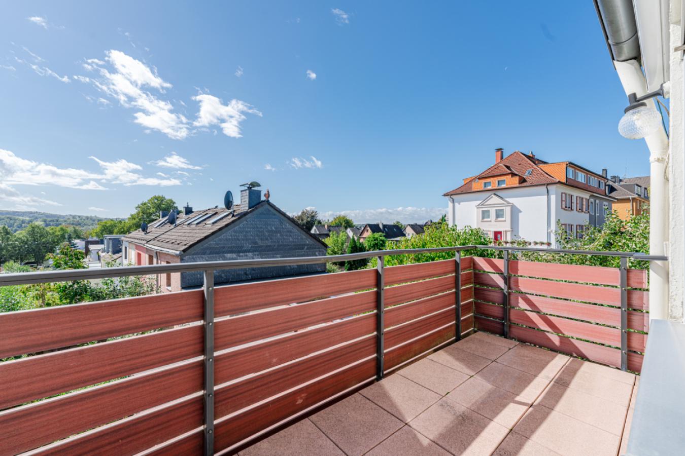 Weitere Ansicht Balkon