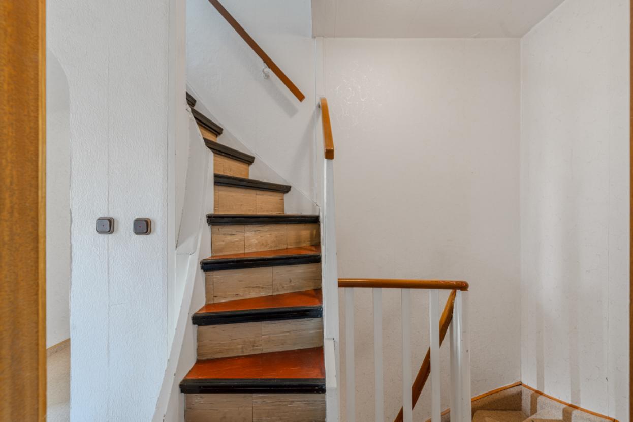 Zugang zum Dachgeschoss