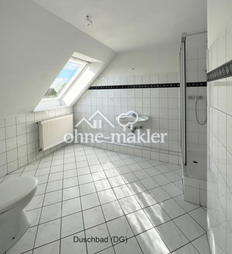Duschbad im Dachgeschoss