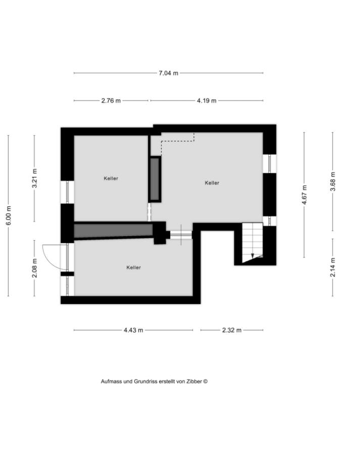 Grundriss Kellergeschoss Haus 1