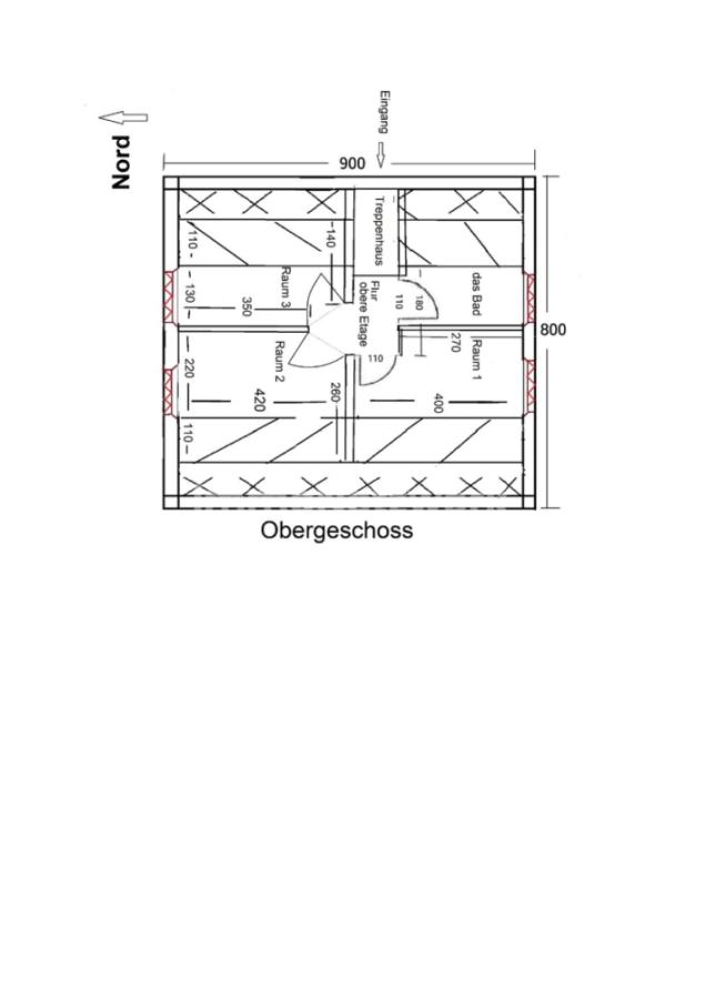 Grundriss Obergeschoss