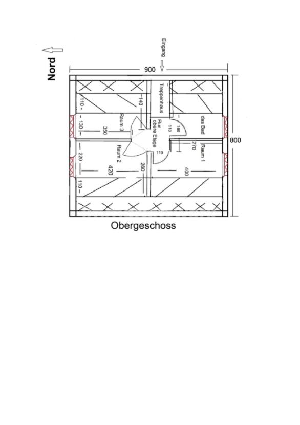 Grundriss Obergeschoss